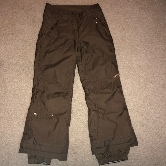 Brown ski pants Clearance